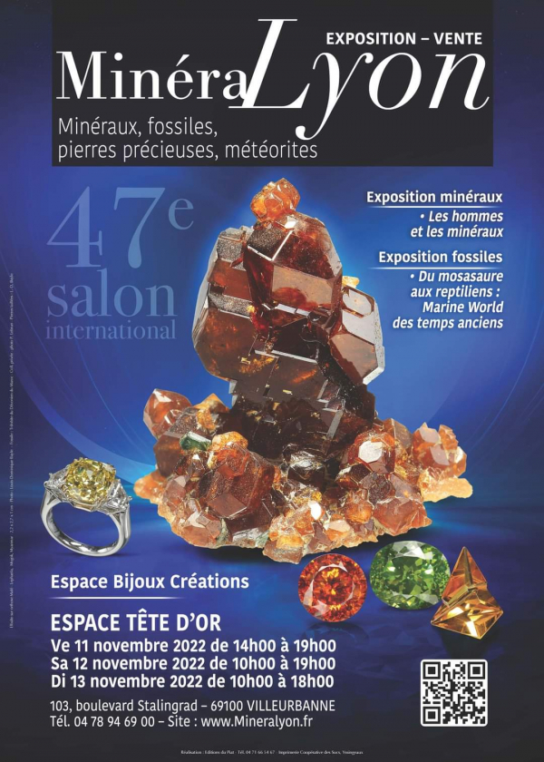 47e internationale tentoonstelling MineraLyon