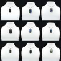 Labradoriet rechthoekige hanger Labradoriet rechthoekige hanger