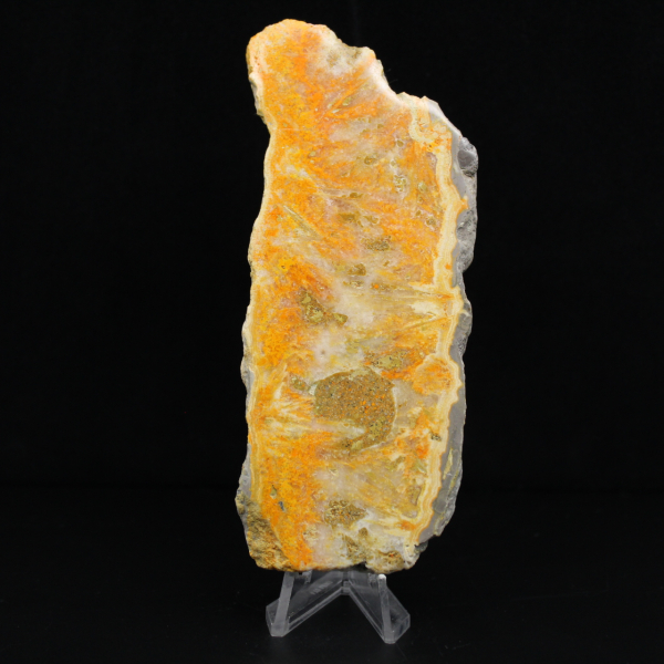 Gepolijst exemplaar van vulkanische hommeljaspis