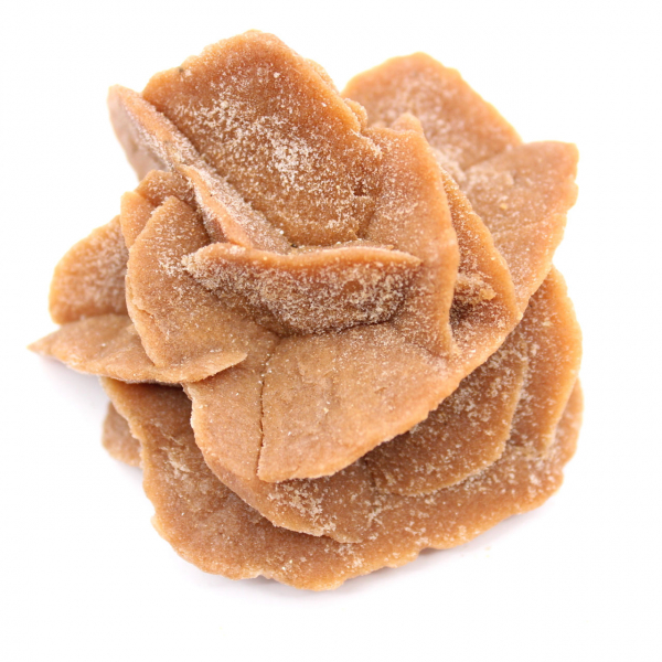 Groot woestijnrooskristal: exemplaar uit Marokko