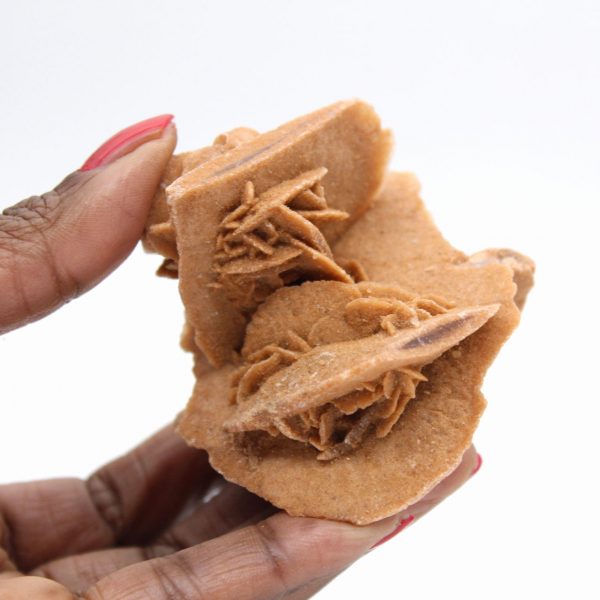 Marokkaanse woestijnroos: evenwichtige kristalformatie