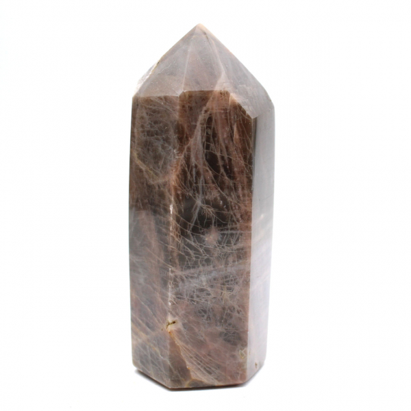Microcline Collectie Prisma - Intense Zwarte Maansteen