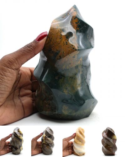Vlammen in mineralen Madagaskar collection november 2022