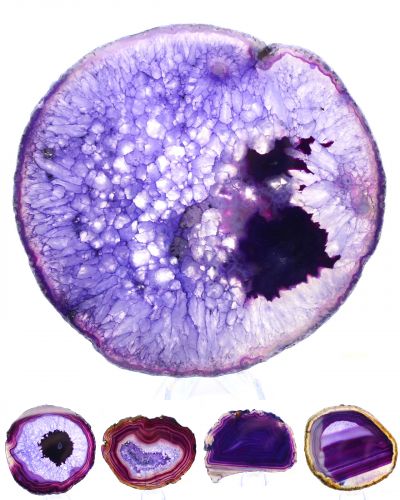 Agaat in violet Brazilië collection april 2026