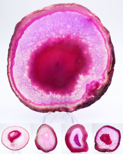 Gekleurde agaat Brazilië collection februari 2026