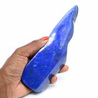Gepolijste lapis lazuli steen