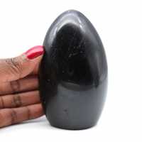 Madagascar zwarte toermalijn steen