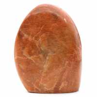 Vrije vorm roze microline maansteen steen