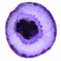 Minerale paarse agaat decoratie