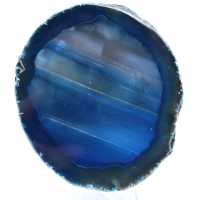 Mineraal blauwe agaat decoratie