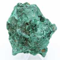 Roche naturelle de malachite