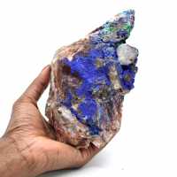 Azuriet malachiet en galena