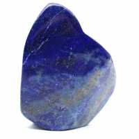 Sier gepolijste lapis lazuli