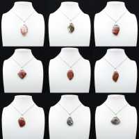 Orbicular Jasper Rhombus hanger