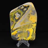 Hommeljaspis ornament, gepolijst, levendige kleuren