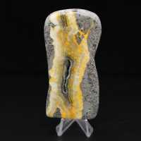 Gladde jaspis hommel vulkanische steen