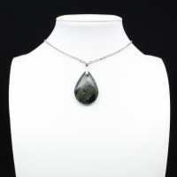 Kambamba Jasper Teardrop-hanger