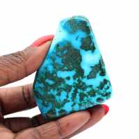 Mineraalblok Chrysocolla Congo