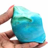 Vrije vorm Chrysocolla Congo