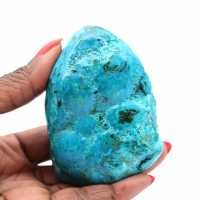 Gepolijste Chrysocolla Siersteen