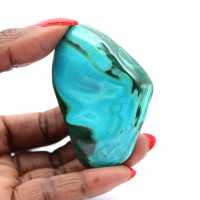 Ruwe blok natuurlijke chrysocolla