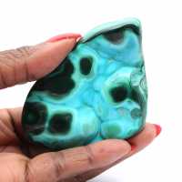 Chrysocolla natuursteen Congo