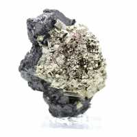 Mineralenexemplaar Pyriet en Sfaleriet
