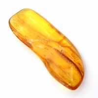 Mini gele amberkiezel – natuurlijke Baltische steen