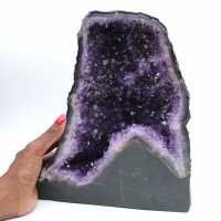  Unieke hoogwaardige Braziliaanse amethistgeode met stabiele voet