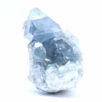 Blauwe celestien mineraalstuk uit Madagaskar