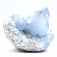 Zeldzame blauwe celestiengeode uit Madagaskar