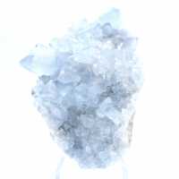 Blauwe celestietgeode, natuurlijke formatie in Madagaskar