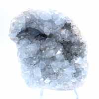 Blauwe celestiet kristalgeode uit Madagaskar