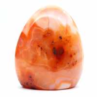 Gepolijst Carneool Decoratief Ornament - Natuursteen uit Madagaskar (450g)