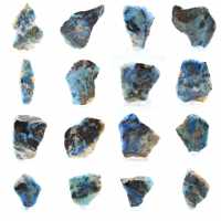Azuriet malachiet plak voor mineralenverzameling Azuriet malachiet plak voor mineralenverzameling