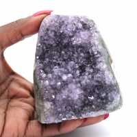 Amethist Brazilië: kleine geode voor mineralenverzameling