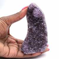 Braziliaanse amethist: kleine geode voor esthetiek