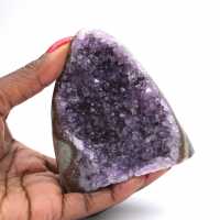 Amethist Brazilië: Geode-exemplaar voor verzameling