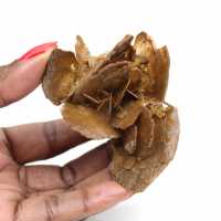 Microkristallen van bariet uit Marokko