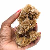 Lamellaire kristallen van Marokkaanse bariet