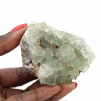 Fluorietspecimen: klein verzamelblok uit Marokko Fluorietspecimen: klein verzamelblok uit Marokko