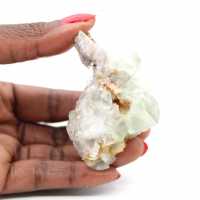 Groene fluoriet uit Marokko: micro-exemplaar voor verzamelaars Groene fluoriet uit Marokko: micro-exemplaar voor verzamelaars