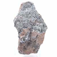 Pyrolusiet, ruw gesteente, fijne kristallisatie, Marokko