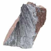 Pyrolusiet kristalornament, natuursteen