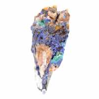 Malachiet-Azuriet tweekleurig Marokko