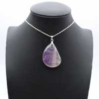 Amethist hanger - Majesteit der mineralen