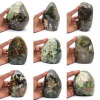 Vrije vorm van Chrysopraas