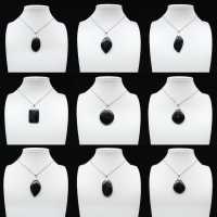 Zwarte toermalijn hanger