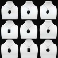 Zwarte toermalijn hanger Zwarte toermalijn hanger