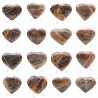 Zwart Maansteenhart Zwart Maansteenhart